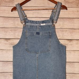 Denim Overall Dress